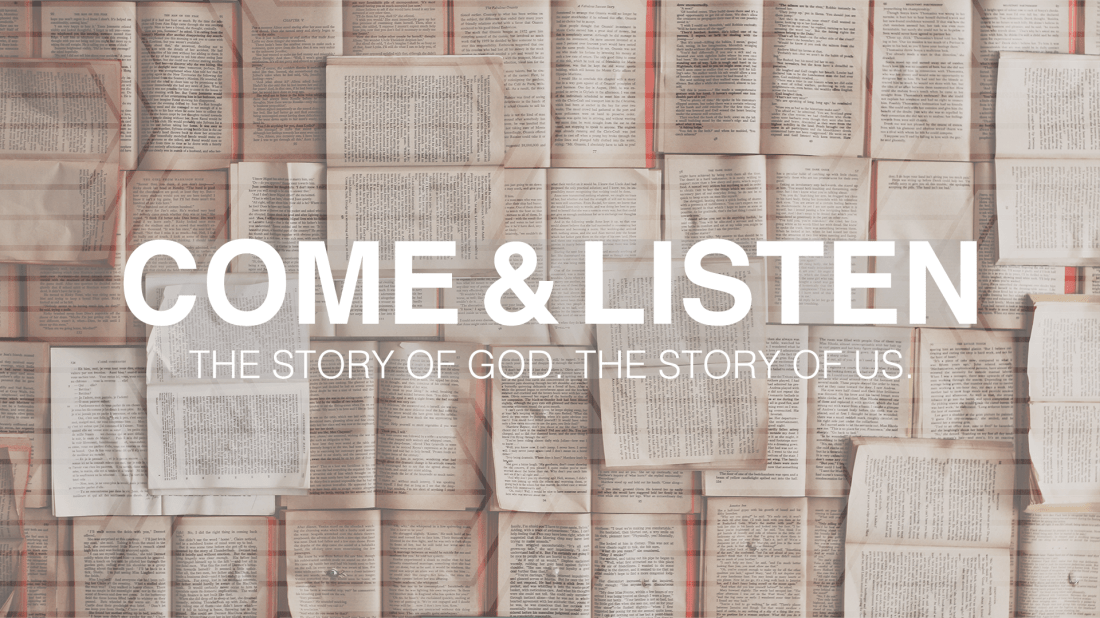 Come &amp; Listen: Sermon Series Format